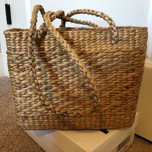 Pure Handmade straw shoulder bag